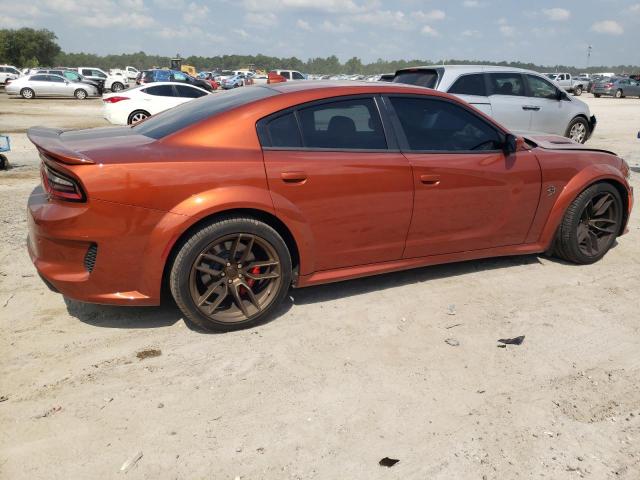 2C3CDXL96NH222781 - 2022 DODGE CHARGER SRT HELLCAT ORANGE photo 3