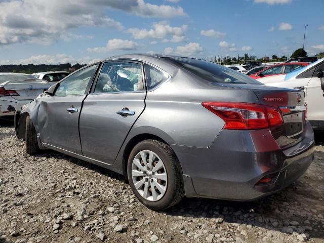 3N1AB7AP5HY308403 - 2017 NISSAN SENTRA S GRAY photo 2