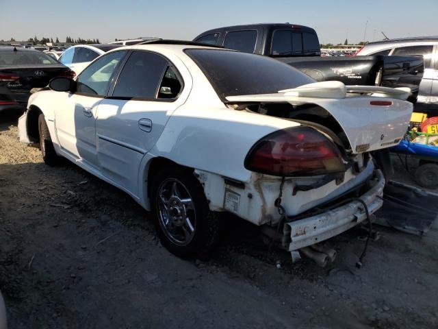 1G2NW52E52M680066 - 2002 PONTIAC GRAND AM GT WHITE photo 2