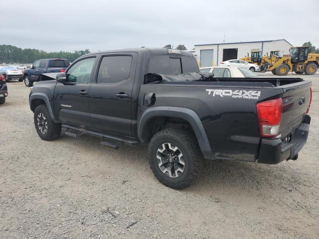 3TMCZ5AN0HM050822 - 2017 TOYOTA TACOMA DOUBLE CAB BLACK photo 2