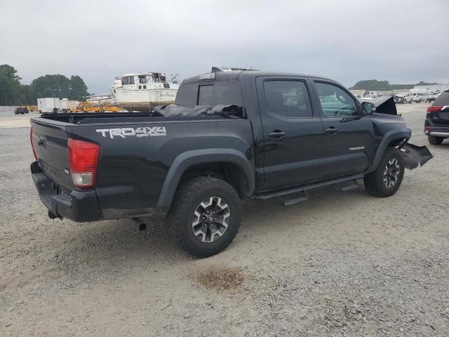 3TMCZ5AN0HM050822 - 2017 TOYOTA TACOMA DOUBLE CAB BLACK photo 3