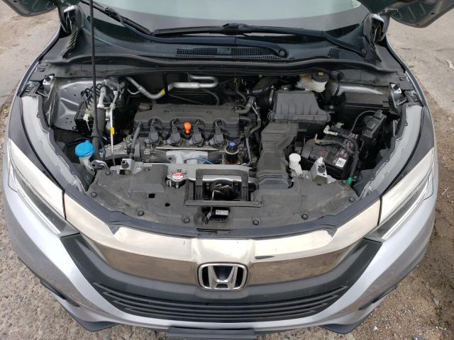 3CZRU6H77KM714539 - 2019 HONDA HR-V EXL SILVER photo 12