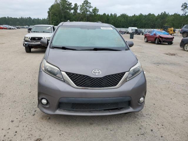 5TDXZ3DC4HS873320 - 2017 TOYOTA SIENNA SE CHARCOAL photo 5