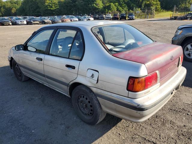 JT2EL43T8P0275578 - 1993 TOYOTA TERCEL DX SILVER photo 2