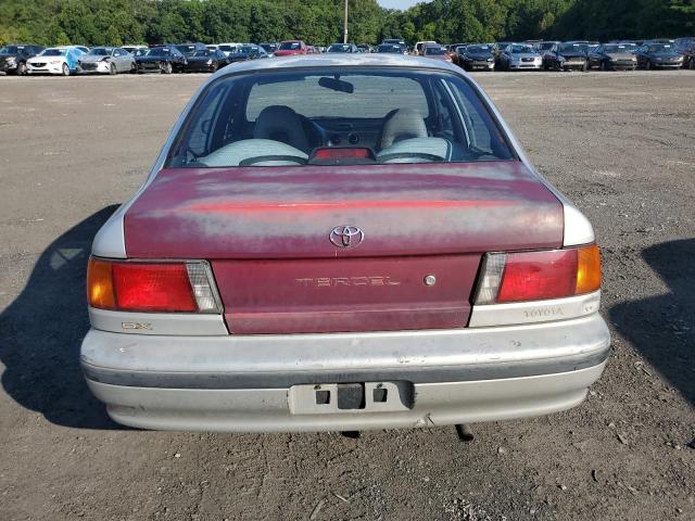 JT2EL43T8P0275578 - 1993 TOYOTA TERCEL DX SILVER photo 6