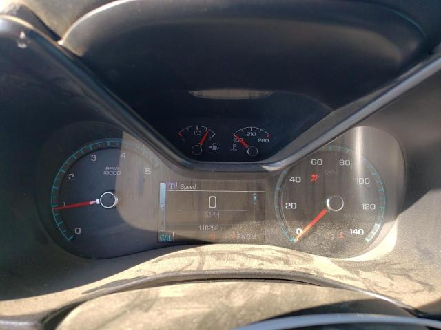 1GCPTCE15G1216231 - 2016 CHEVROLET COLORADO LT BLACK photo 9