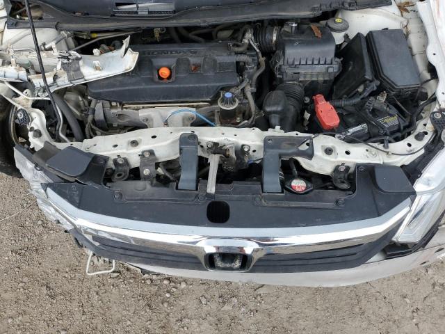 2HGFB2F83CH319780 - 2012 HONDA CIVIC EX WHITE photo 11