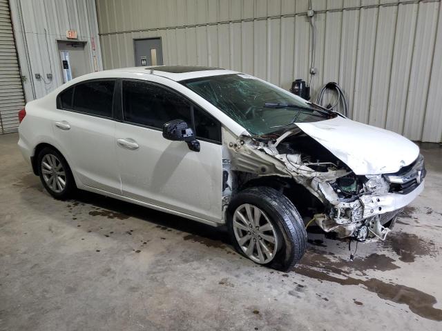 2HGFB2F83CH319780 - 2012 HONDA CIVIC EX WHITE photo 4