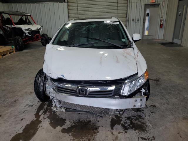 2HGFB2F83CH319780 - 2012 HONDA CIVIC EX WHITE photo 5