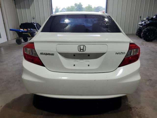 2HGFB2F83CH319780 - 2012 HONDA CIVIC EX WHITE photo 6
