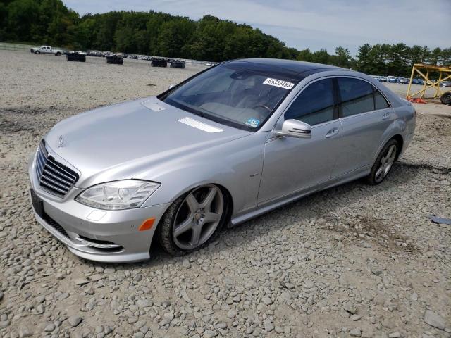 WDDNG9EB3CA450794 - 2012 MERCEDES-BENZ S 550 4MATIC SILVER photo 1