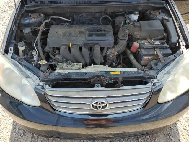 2T1BR38E84C209109 - 2004 TOYOTA COROLLA CE BLACK photo 11