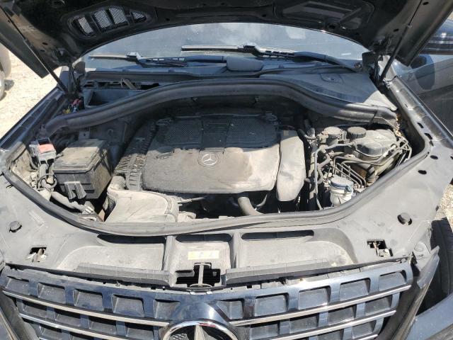4JGDA5HB3FA548834 - 2015 MERCEDES-BENZ ML 350 4MATIC BLACK photo 12