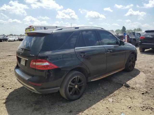 4JGDA5HB3FA548834 - 2015 MERCEDES-BENZ ML 350 4MATIC BLACK photo 3