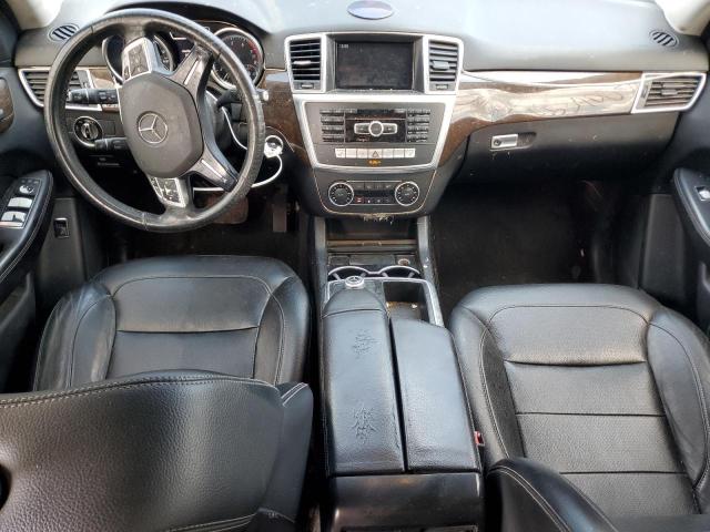 4JGDA5HB3FA548834 - 2015 MERCEDES-BENZ ML 350 4MATIC BLACK photo 8