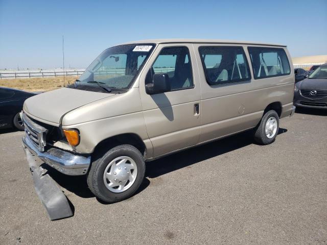 1FBNE31L07DA06552 - 2007 FORD ECONOLINE E350 SUPER DUTY WAGON TAN photo 1