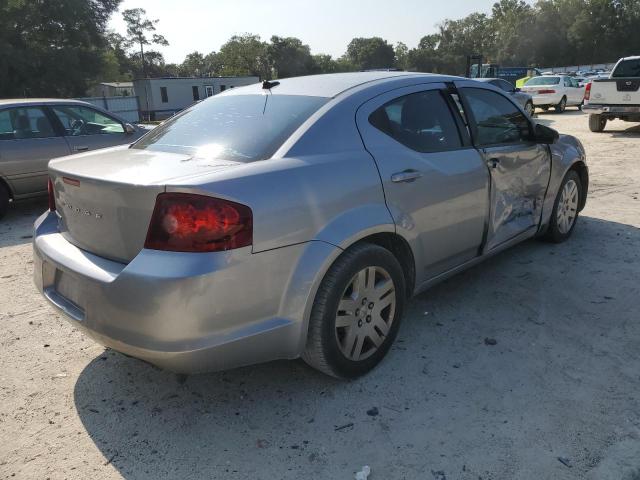 1C3CDZAB9DN530664 - 2013 DODGE AVENGER SE SILVER photo 3