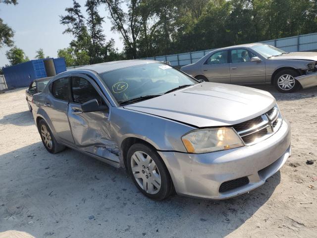 1C3CDZAB9DN530664 - 2013 DODGE AVENGER SE SILVER photo 4