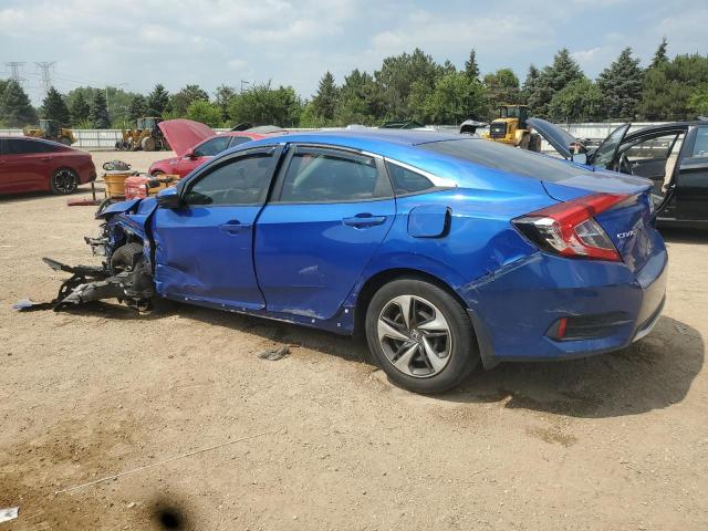 19XFC2F60KE016668 - 2019 HONDA CIVIC LX Синій фото 2