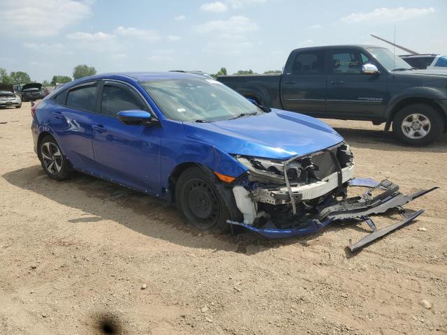 19XFC2F60KE016668 - 2019 HONDA CIVIC LX Синій фото 4