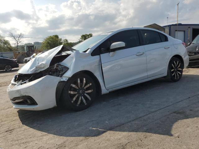 19XFB2F93EE045986 - 2014 HONDA CIVIC EXL თეთრი ფოტო 1