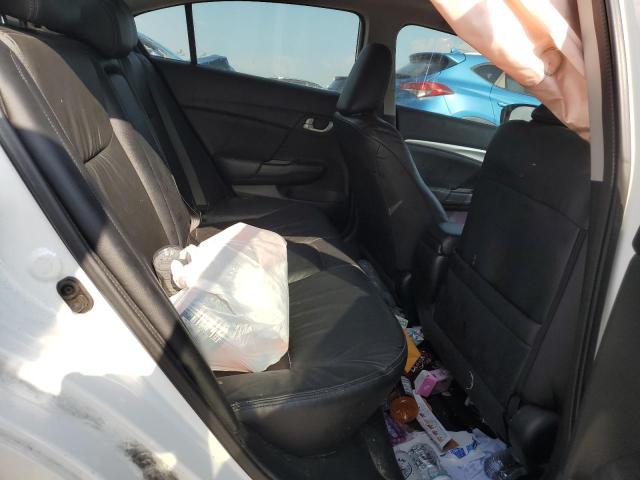 19XFB2F93EE045986 - 2014 HONDA CIVIC EXL თეთრი ფოტო 10