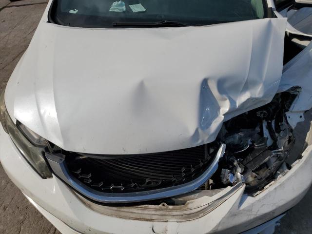19XFB2F93EE045986 - 2014 HONDA CIVIC EXL თეთრი ფოტო 11