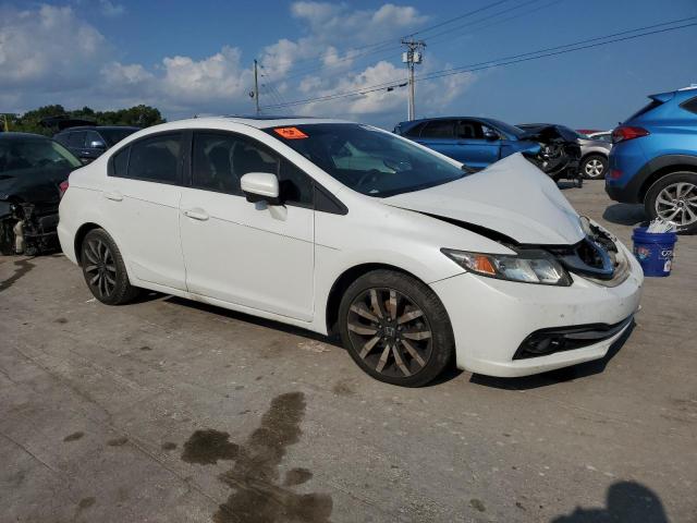 19XFB2F93EE045986 - 2014 HONDA CIVIC EXL თეთრი ფოტო 4