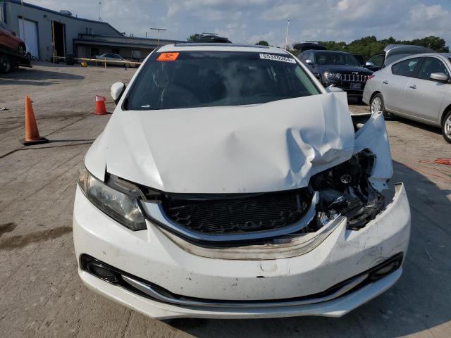 19XFB2F93EE045986 - 2014 HONDA CIVIC EXL თეთრი ფოტო 5