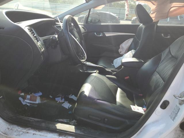 19XFB2F93EE045986 - 2014 HONDA CIVIC EXL თეთრი ფოტო 7