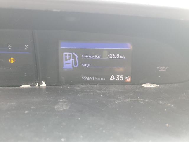 19XFB2F93EE045986 - 2014 HONDA CIVIC EXL თეთრი ფოტო 9