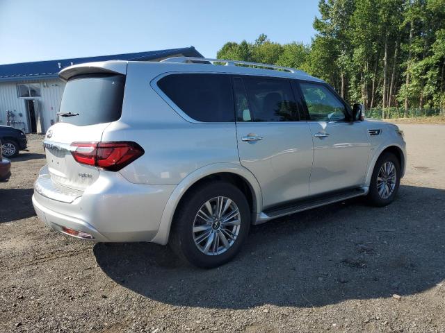 JN8AZ2NE2L9255246 - 2020 INFINITI QX80 LUXE SILVER photo 3