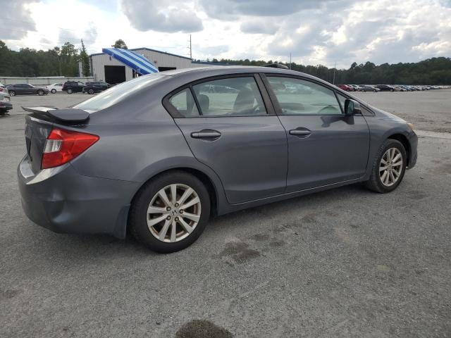 2HGFB2F9XCH310132 - 2012 HONDA CIVIC EXL GRAY photo 3