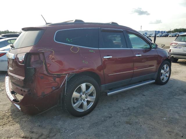 1GNKRJKD0GJ107968 - 2016 CHEVROLET TRAVERSE LTZ BURGUNDY photo 3