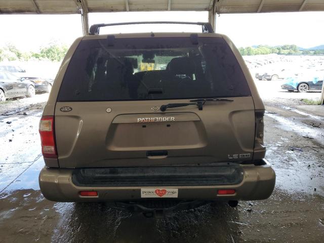 JN8DR07YX1W503816 - 2001 NISSAN PATHFINDER LE TAN photo 6