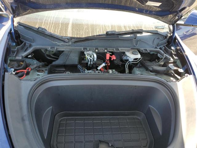 7SAYGDEF1NF441862 - 2022 TESLA MODEL Y BLUE photo 11