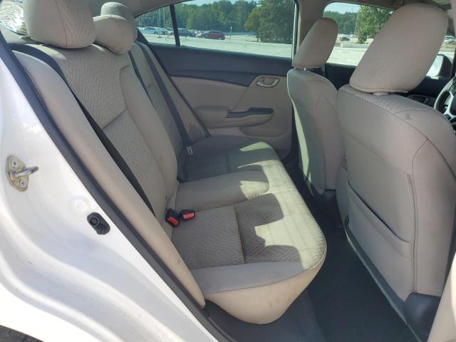 19XFB2F50FE007923 - 2015 HONDA CIVIC LX WHITE photo 10