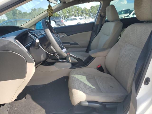 19XFB2F50FE007923 - 2015 HONDA CIVIC LX WHITE photo 7