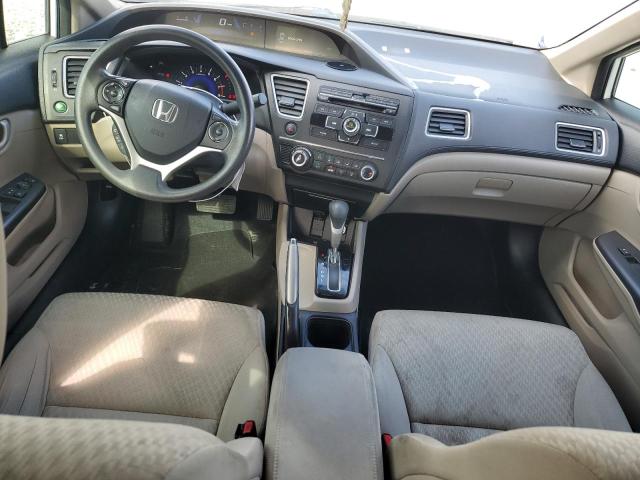 19XFB2F50FE007923 - 2015 HONDA CIVIC LX WHITE photo 8