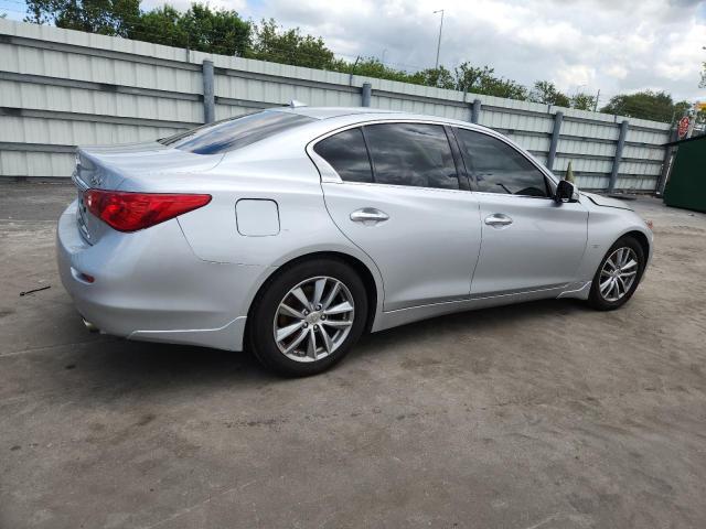JN1BV7AR8EM684847 - 2014 INFINITI Q50 BASE 银色 照片 3