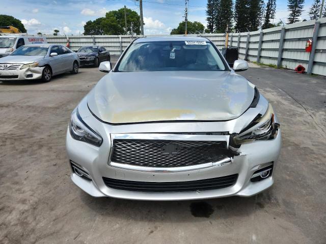 JN1BV7AR8EM684847 - 2014 INFINITI Q50 BASE 银色 照片 5
