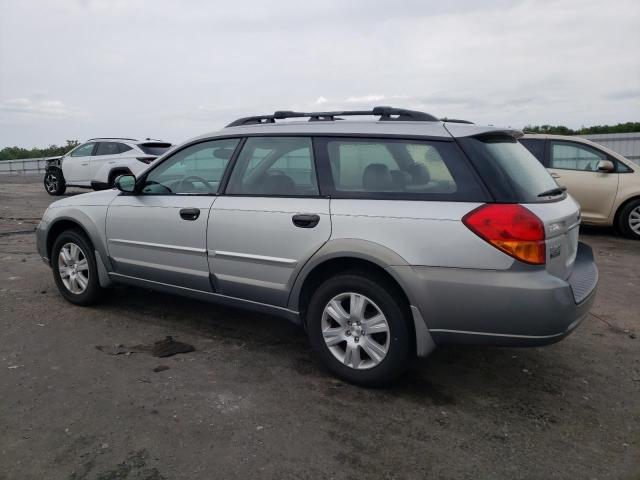 4S4BP61C157369606 - 2005 SUBARU LEGACY OUTBACK 2.5I SILVER photo 2