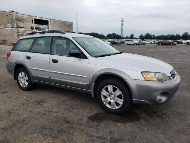 4S4BP61C157369606 - 2005 SUBARU LEGACY OUTBACK 2.5I SILVER photo 4