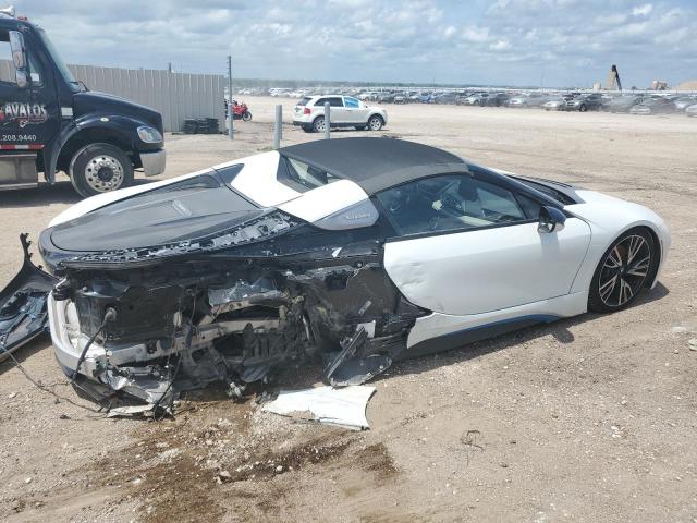 WBY2Z6C59KVB83155 - 2019 BMW I8 WHITE photo 3
