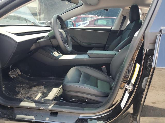 5YJ3E1EA1RF749359 - 2024 TESLA MODEL 3 შავი ფოტო 7