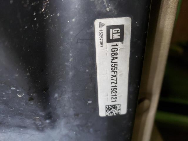 1G8AJ55FX7Z192121 - 2007 SATURN ION LEVEL 2 金色 照片 12