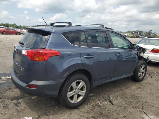 2T3RFREV5EW154270 - 2014 TOYOTA RAV4 XLE BLUE photo 3