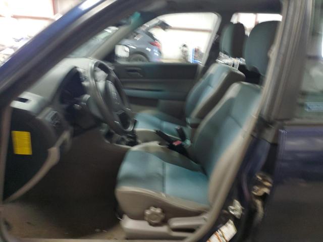 JF1SG63675G714607 - 2005 SUBARU FORESTER 2.5X BLUE photo 7