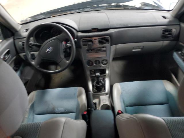 JF1SG63675G714607 - 2005 SUBARU FORESTER 2.5X BLUE photo 8