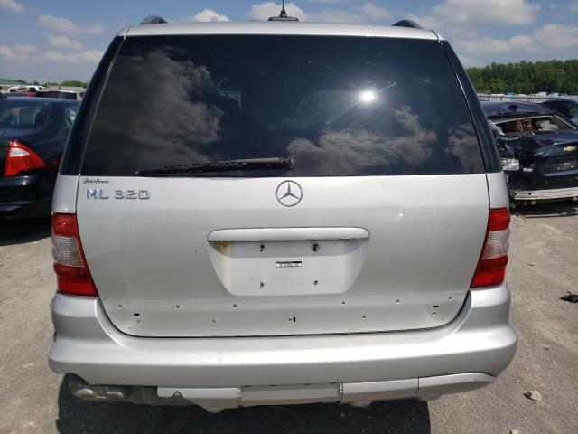 4JGAB54E72A344029 - 2002 MERCEDES-BENZ ML 320 SILVER photo 6